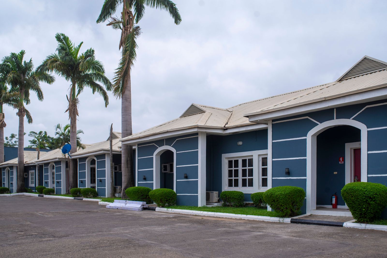 Modern residential estate in Nigeria